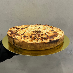 Lohi–purjo quiche (G,L)
